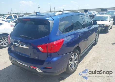 2020 Nissan Pathfinder Sl 2Wd из США, поврежденный, VIN 5N1DR2CN8LC580476